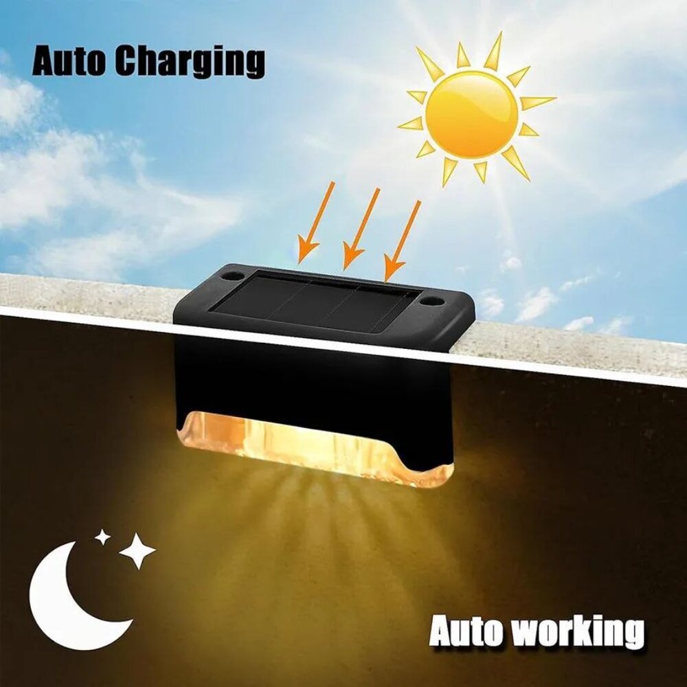 Solar Deck LED Lights- 4pcs/box - Picture 9 of 14